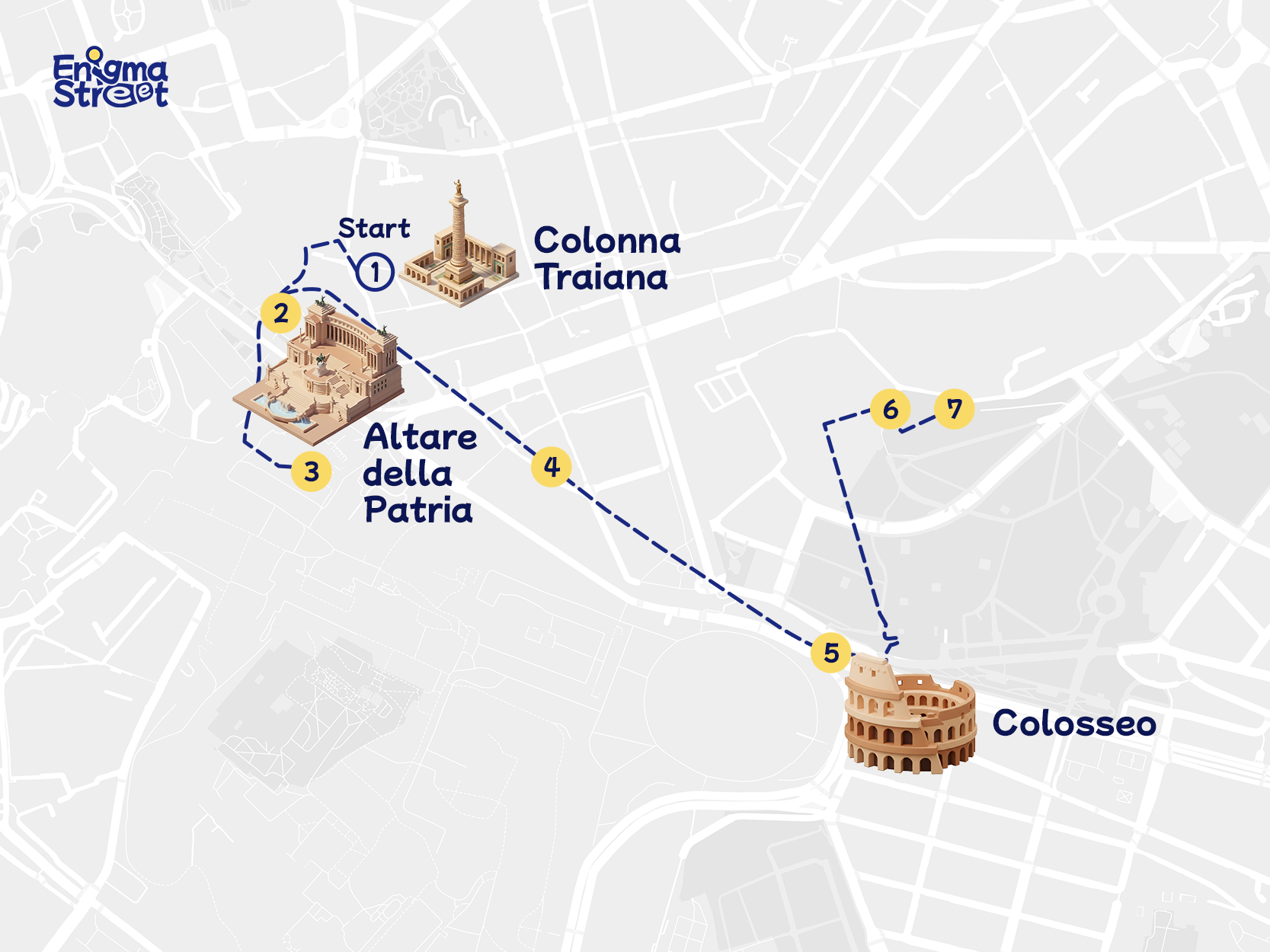 Roma percorso 1